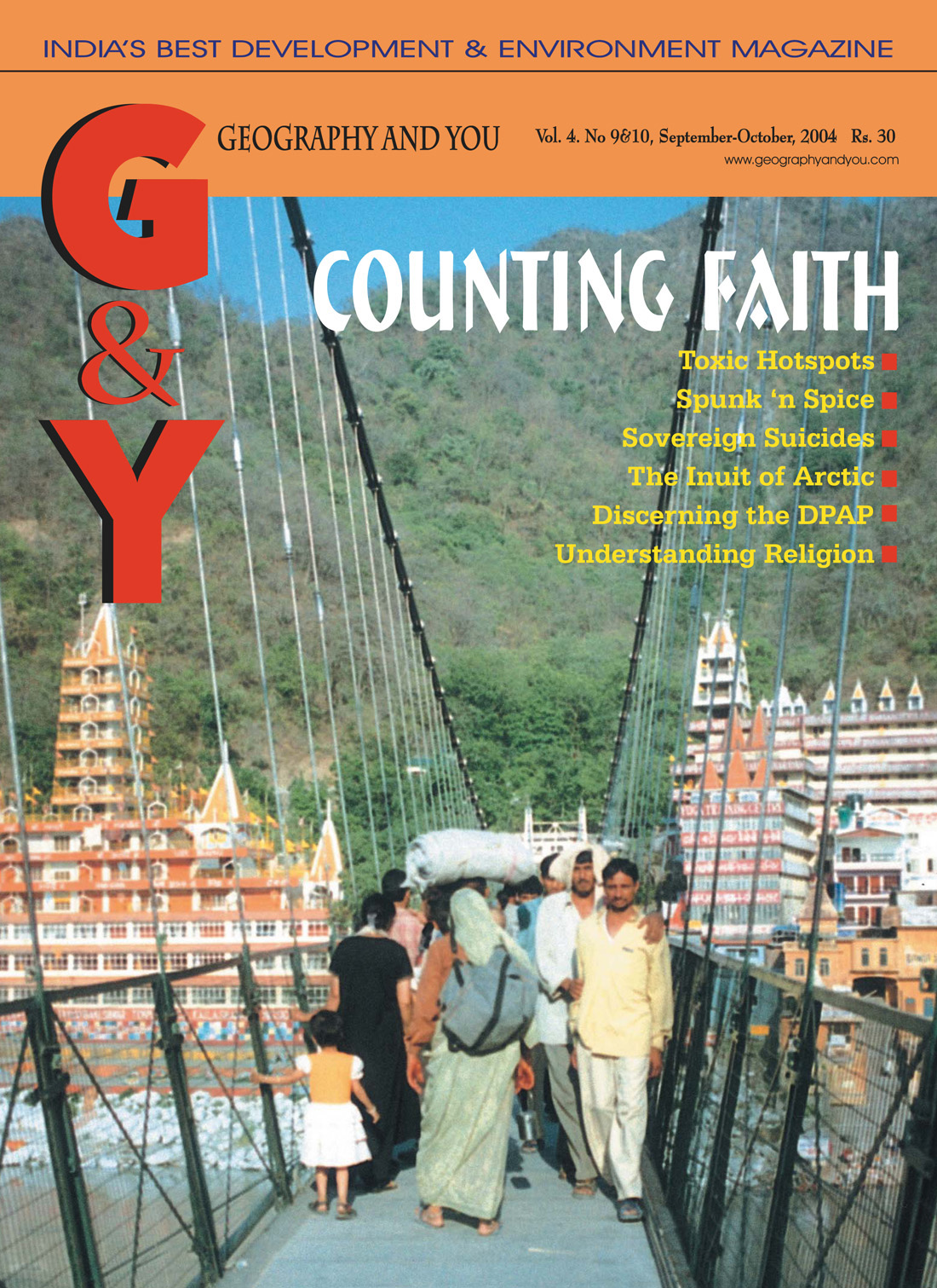 Counting Faith (Sept-Oct 2004) cover